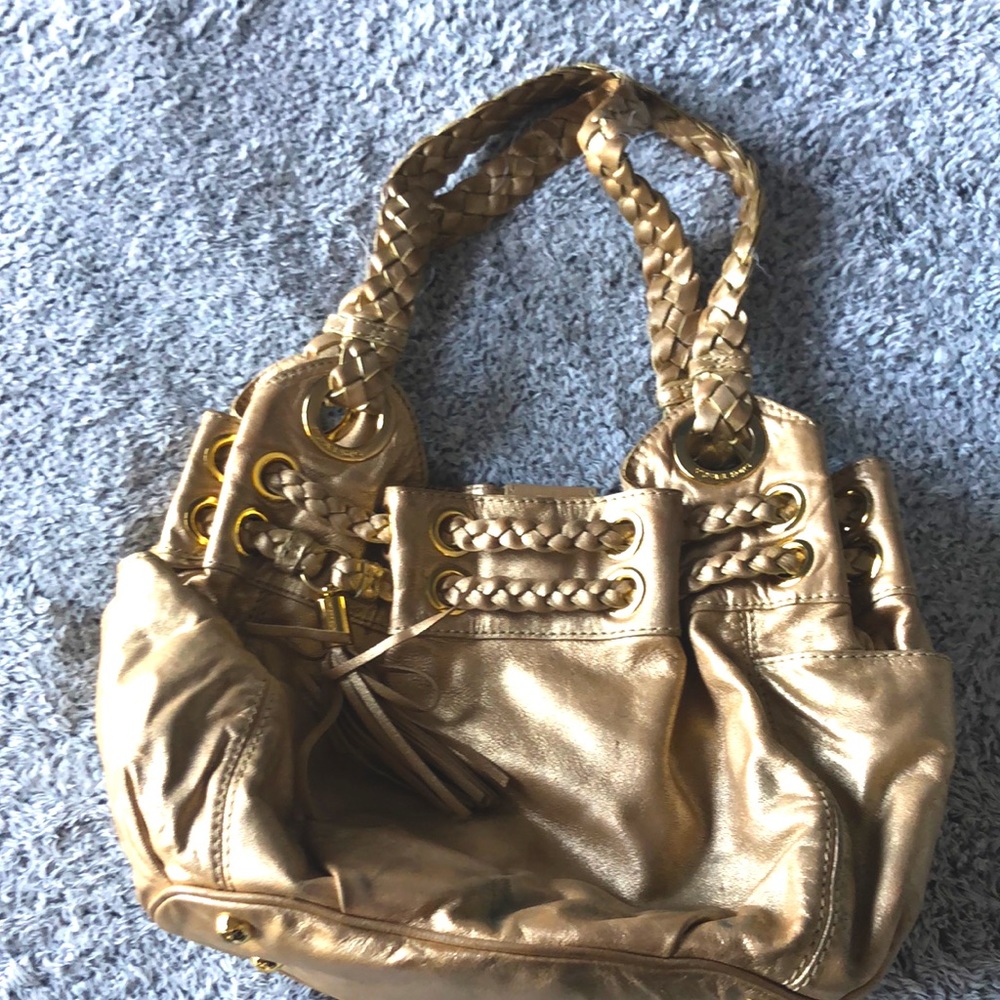 Michael Kors gold bag